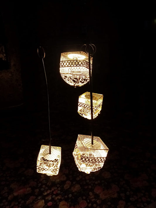 LED Hanging Fanoos for a Radiant Ramadan